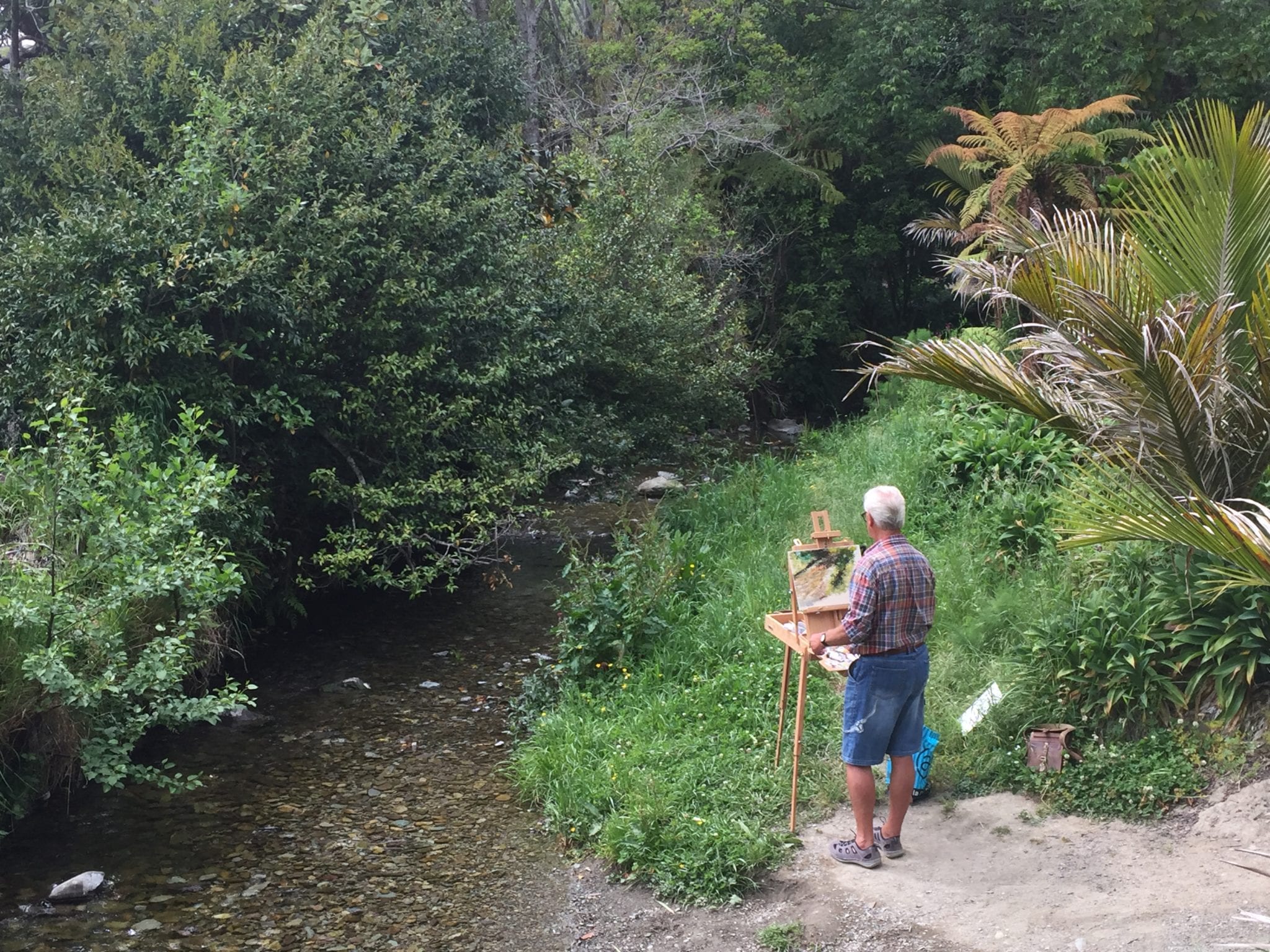 day at Isel Park for plein air painting